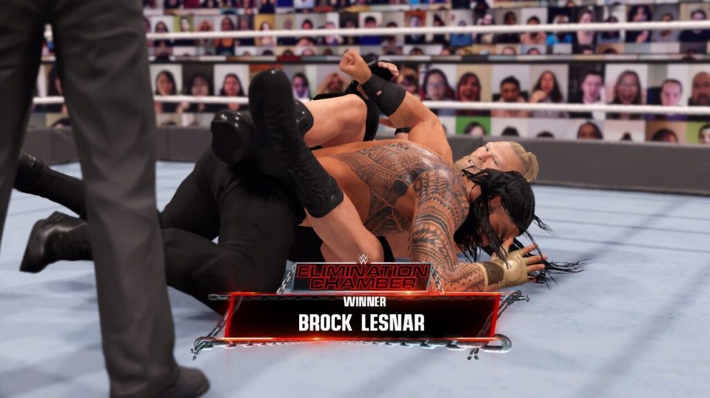 WWE 2K22 Roman Reigns Legendary Win