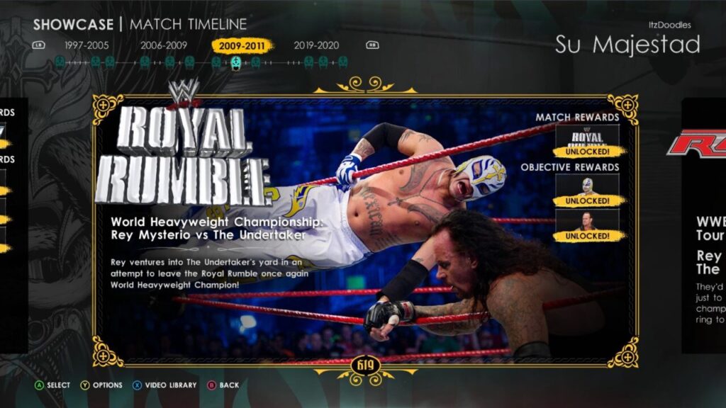 WWE 2K22 Showcase Royal Rumble 2010