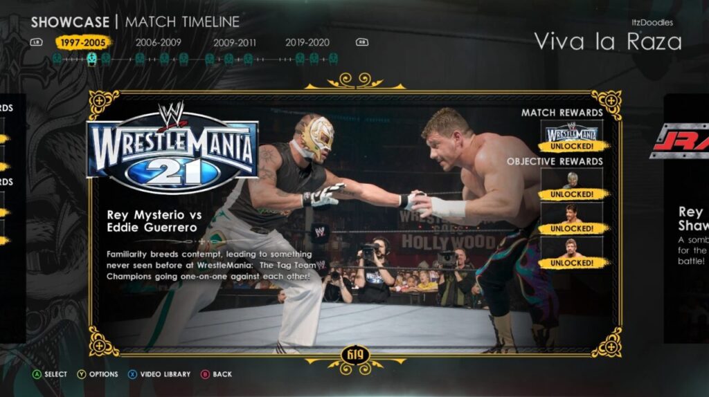 WWE 2K22 Showcase WrestleMania 21