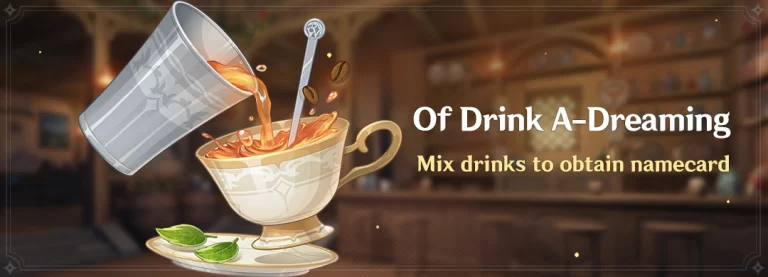 Genshin Impact: All “Of Drink A-Dreaming” recipes