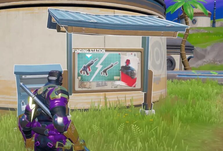 Fortnite: What are Funding Stations?