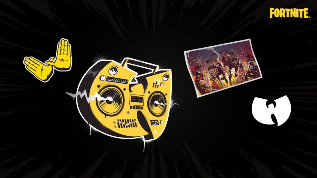 Fortnite Wu Tang Clan Emoticon Spray Banner Loading Screen