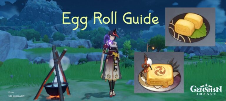 Genshin Impact: Egg Roll Recipe Guide