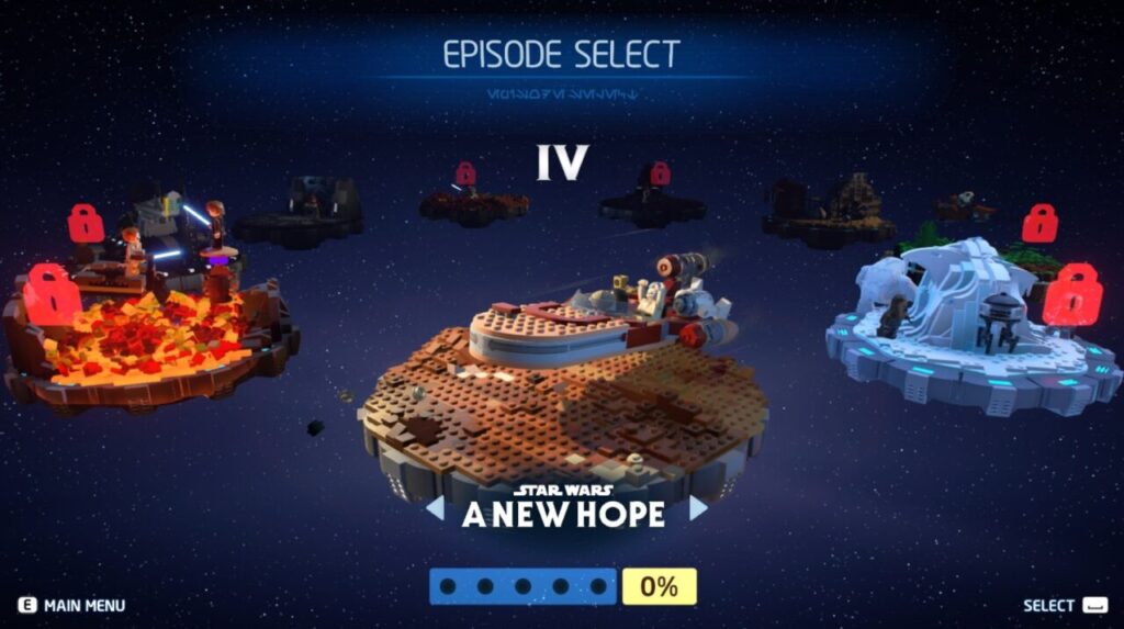 LEGO Star Wars The Skywalker Saga Episode 4 A New Hope Select