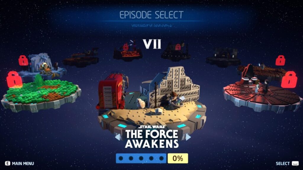 LEGO Star Wars The Skywalker Saga Episode 7 The Force Awakens Select