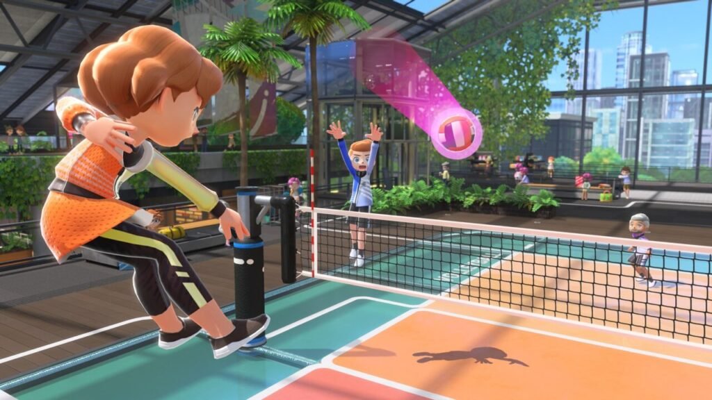 Nintendo Switch Sports Volleyball Key Art