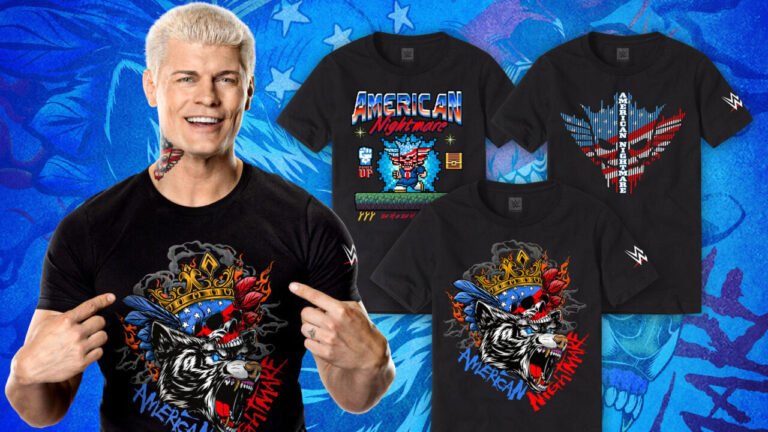 Cody Rhodes merch is already available following WrestleMania 38 return