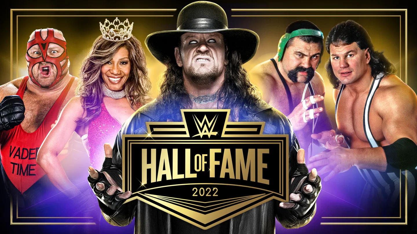 WWE Hall Of Fame 2022 Key Art