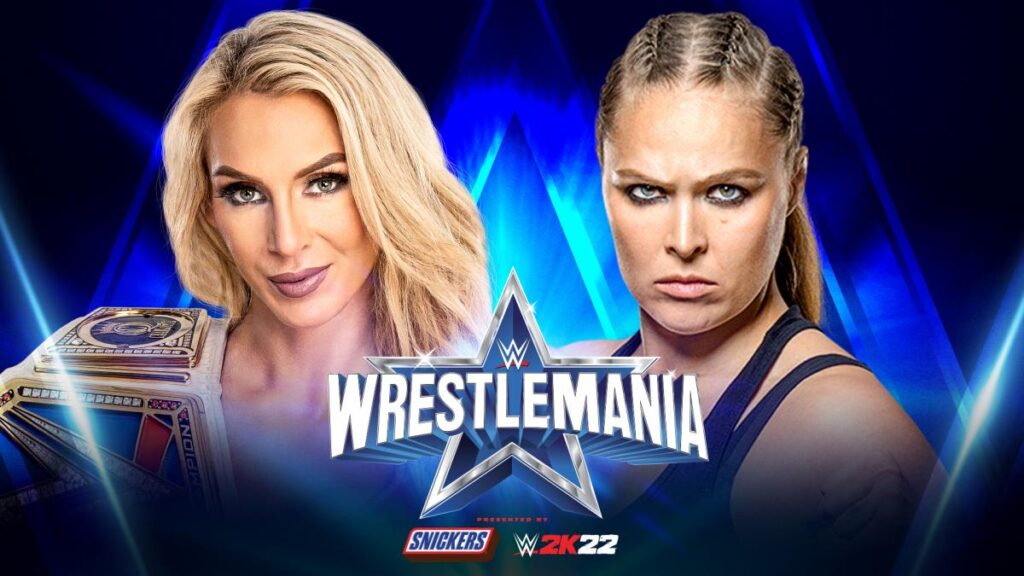 WWE WrestleMania 38 Charlotte Flair Ronda Rousey