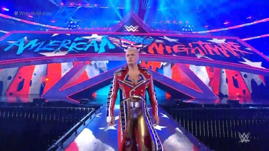 WWE WrestleMania 38 Cody Rhodes Entrance