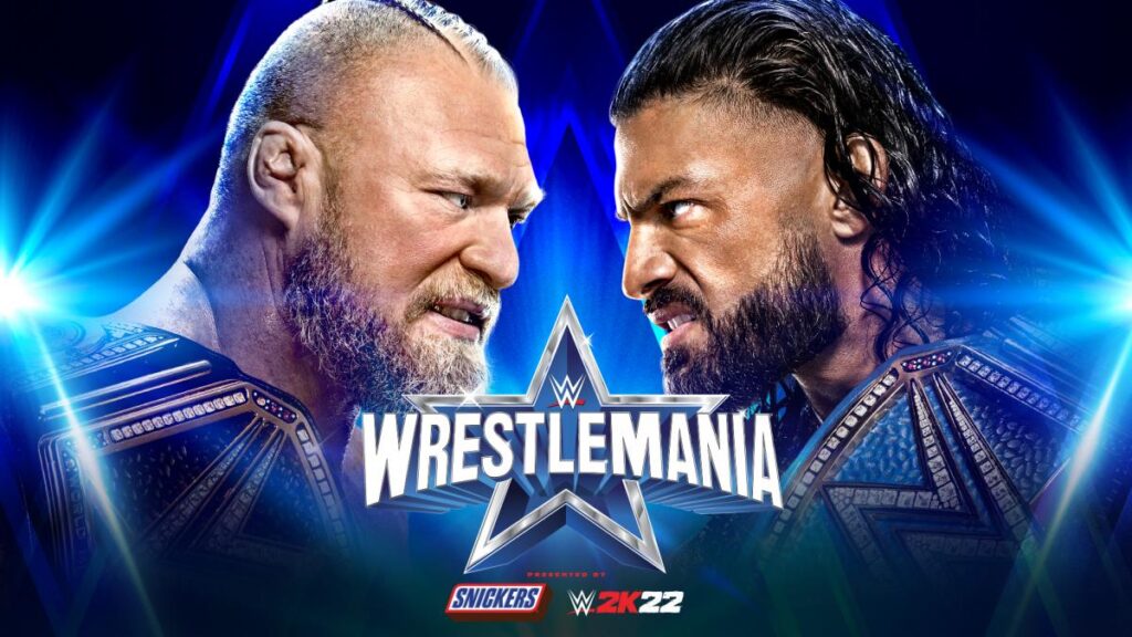 WWE WrestleMania 38 Roman Reigns Brock Lesnar