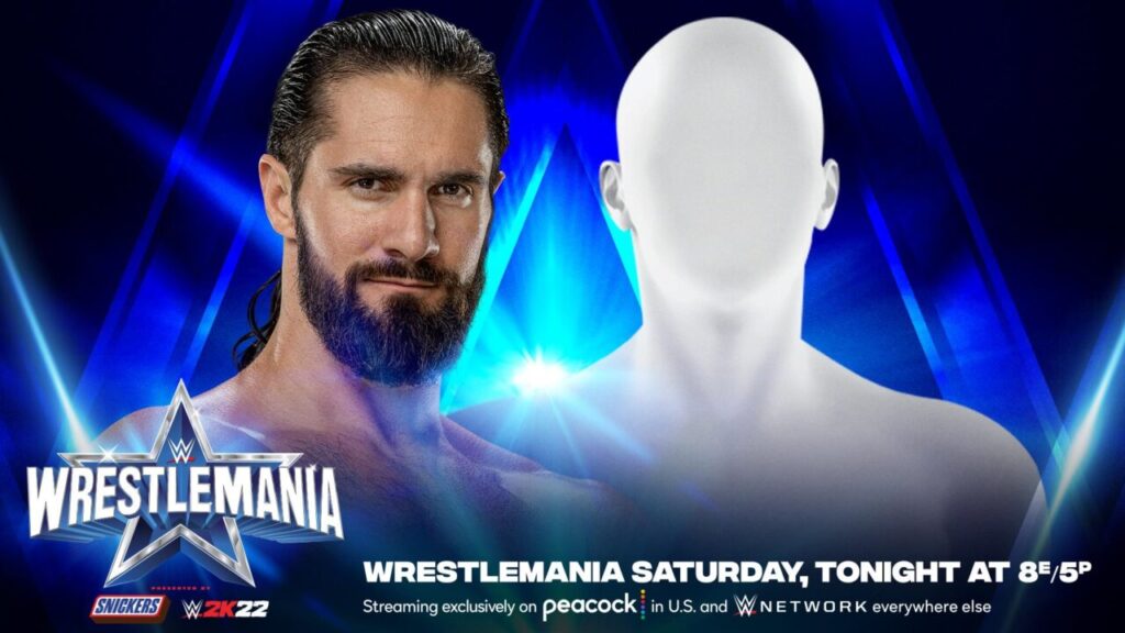 WWE WrestleMania 38 Seth Rollins Mystery Opponent