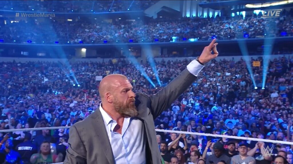 WWE WrestleMania 38 Triple H Too Sweet