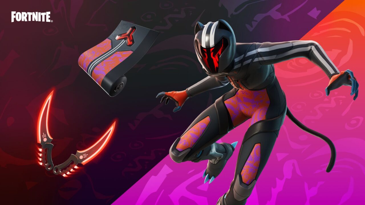 Fortnite Panther Outfit Key Art