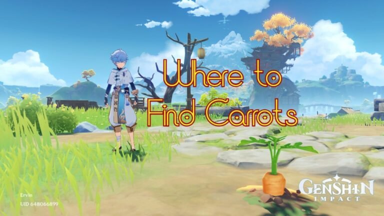 Genshin Impact: Where to Find Carrots