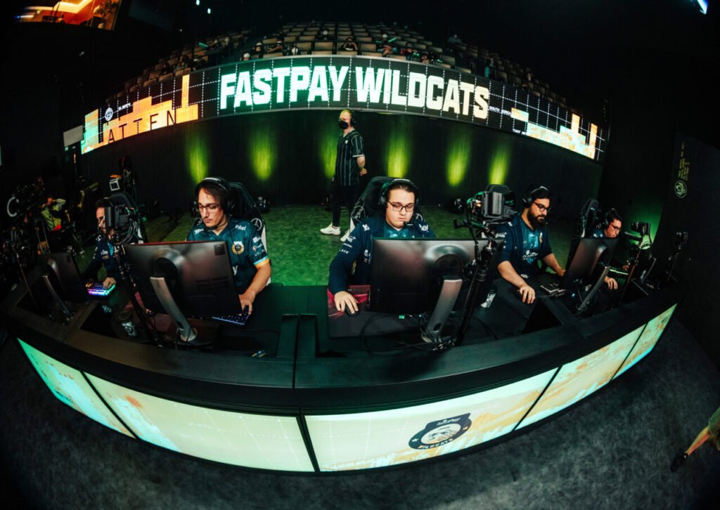 fastPay Wildcats on stage during Day 2 of MSI 2022