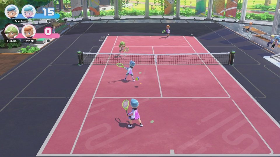 Nintendo Switch Sports Tennis In Game 2