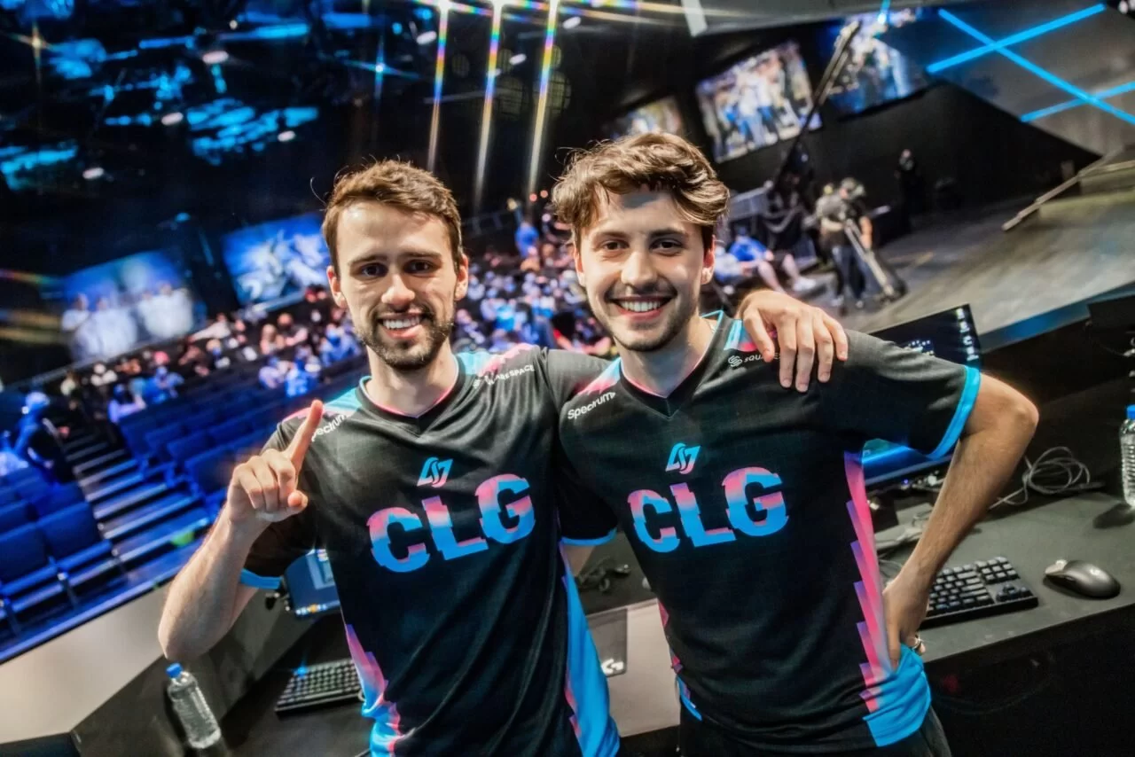 Luger And Poome On Stage After A Perfect Weekend During The 2022 LCS Summer Split