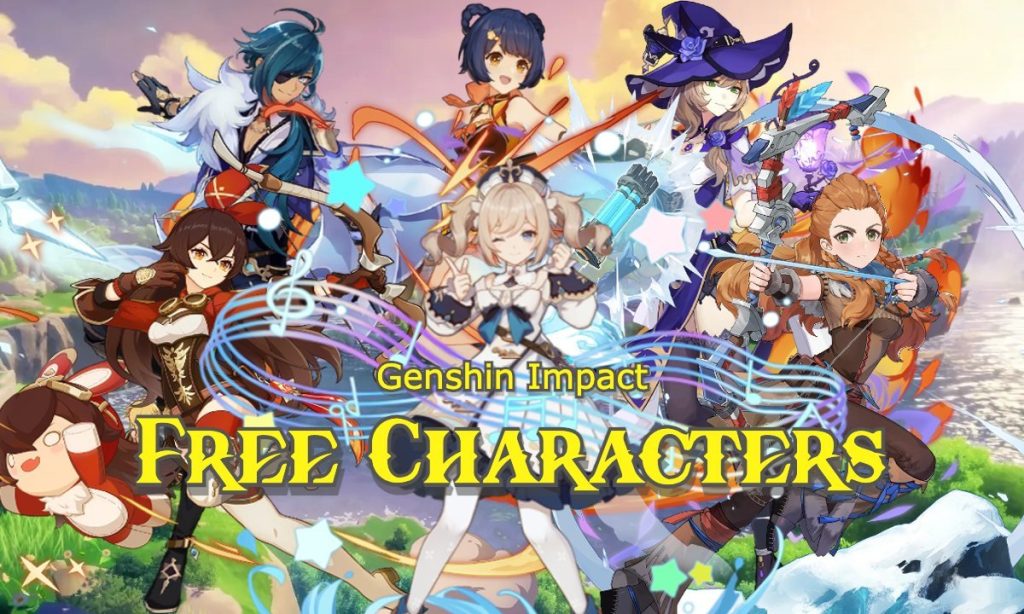 Genshin-Impact-Free-Characters