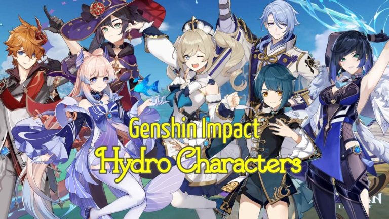 Genshin Impact: All Hydro Characters (Updated October 2022)