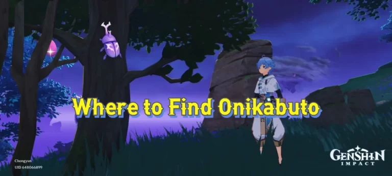 Genshin Impact: Where to find Onikabuto