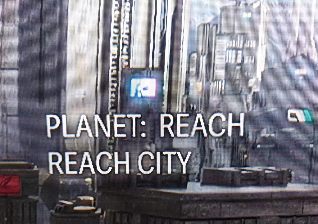 Planet Reach Reach City Halo TV series title card
