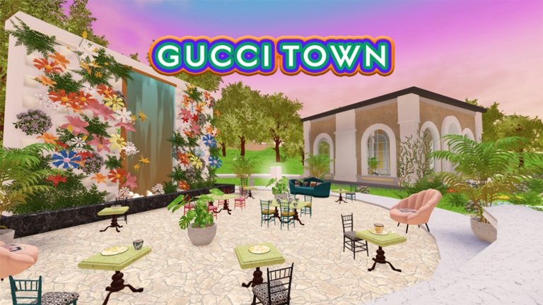 Roblox Gucci Town Garden