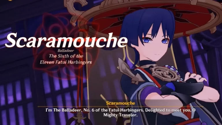 Scaramouche release leak shows banner and boss patch