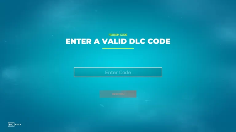 How to redeem DLC codes in Splitgate