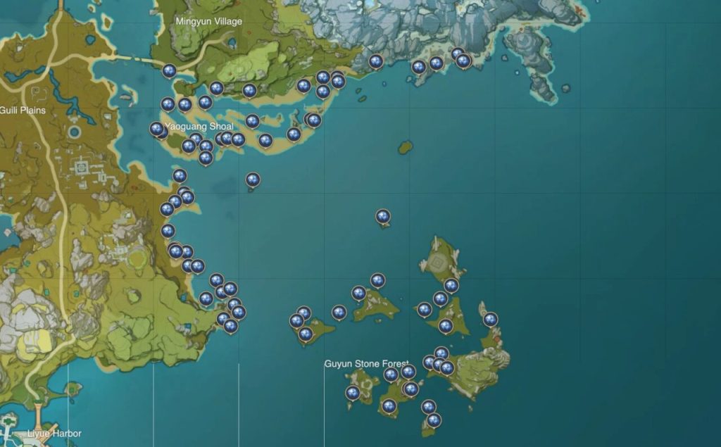 Starconch Locations in Genshin Impact