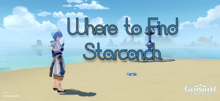 Genshin Impact: Where to find Starconch