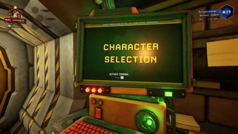 Deep Rock Galactic: How to change your character and class