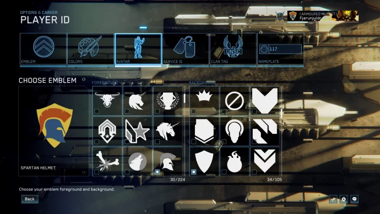 Halo MCC: How to customise emblem, ID, nameplate and tag