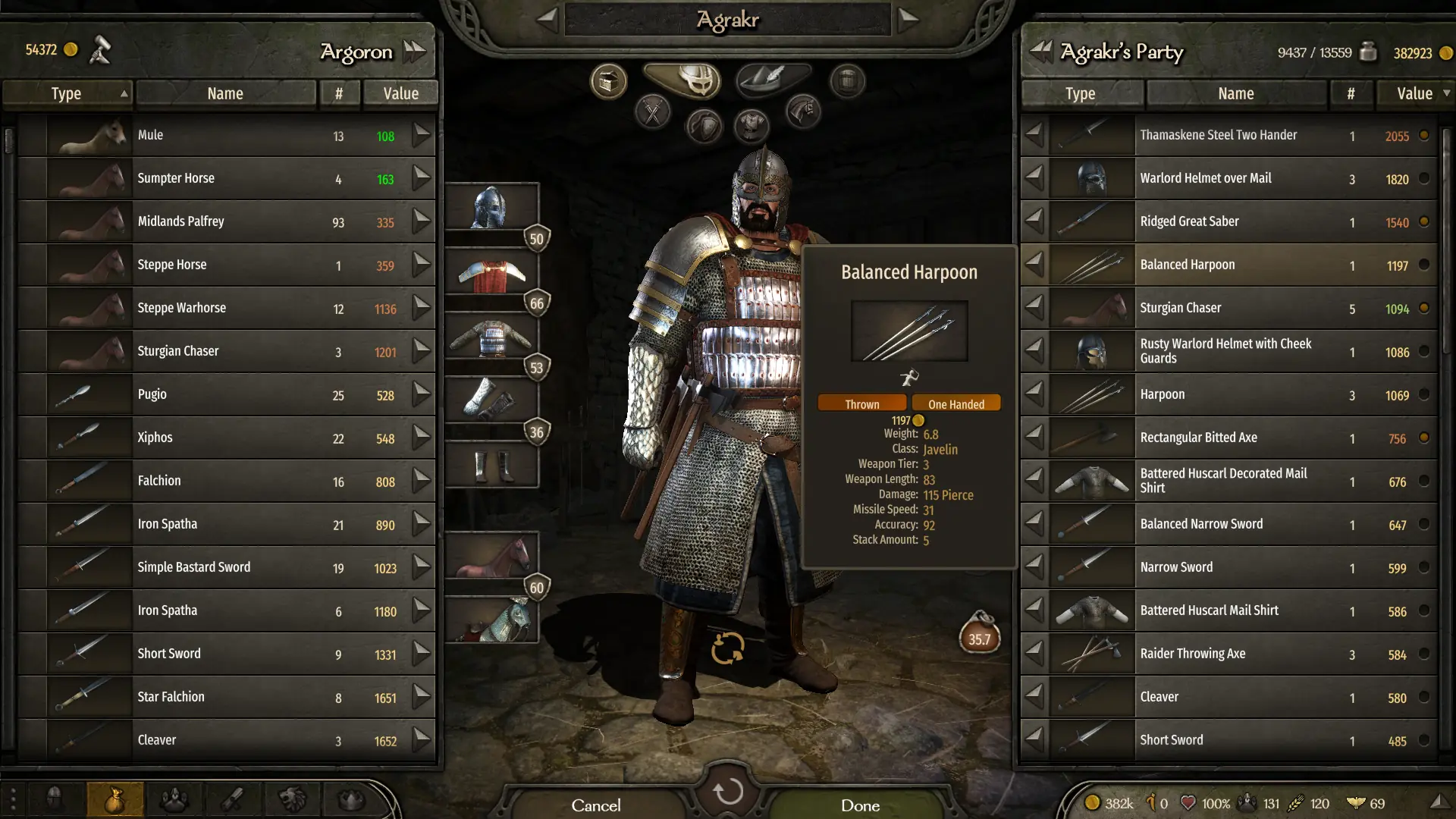 example item to sell in bannerlord