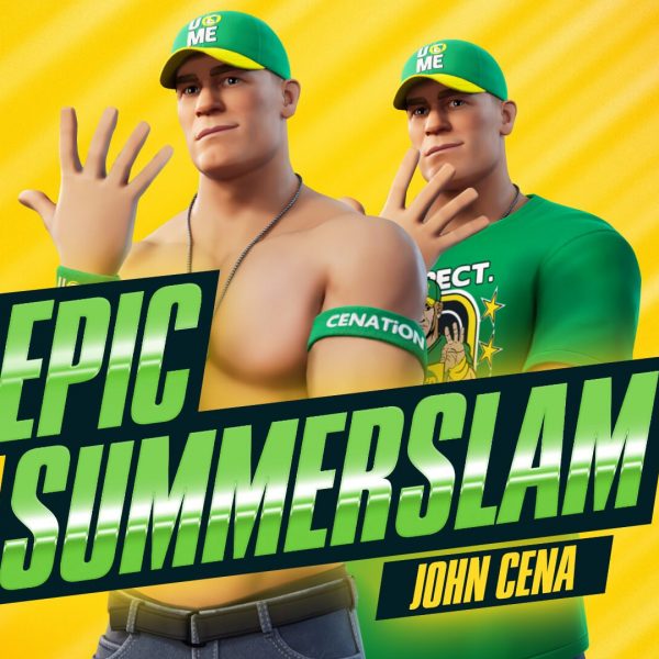 Fortnite WWE John Cena Epic Summerslam Key Art