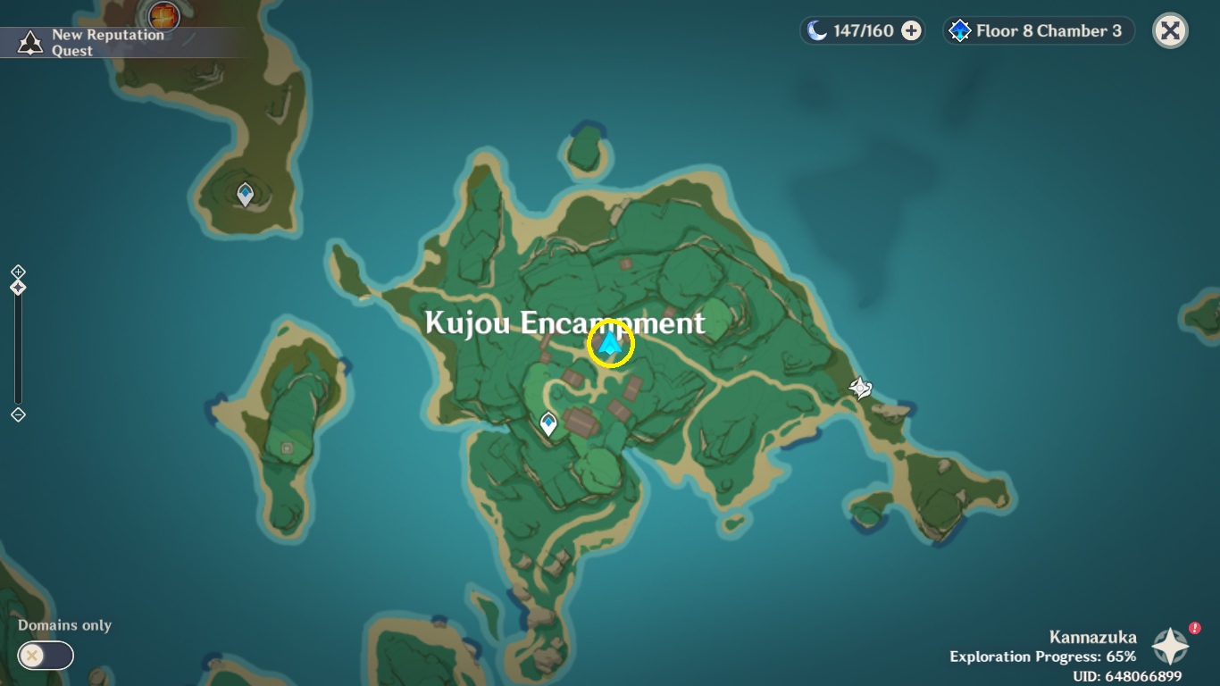 Genshin Impact Ikuhara Gai Location