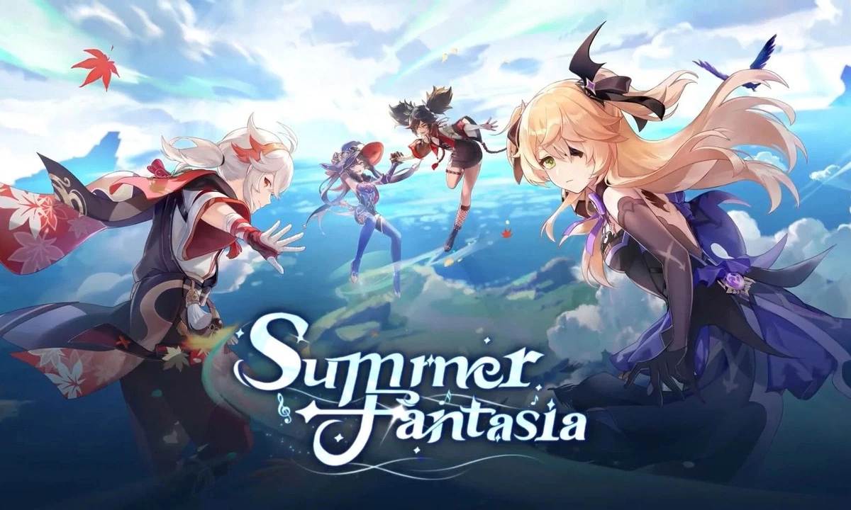 Genshin Impact Summer Fantasia Key Art