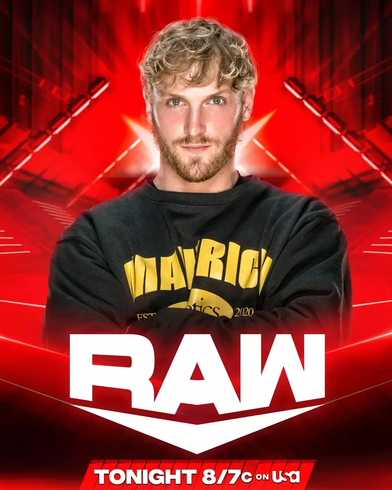 WWE Raw July 2022 Logan Paul
