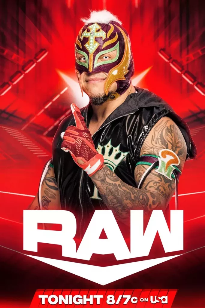 WWE Raw July 25 2022 Rey Mysterio