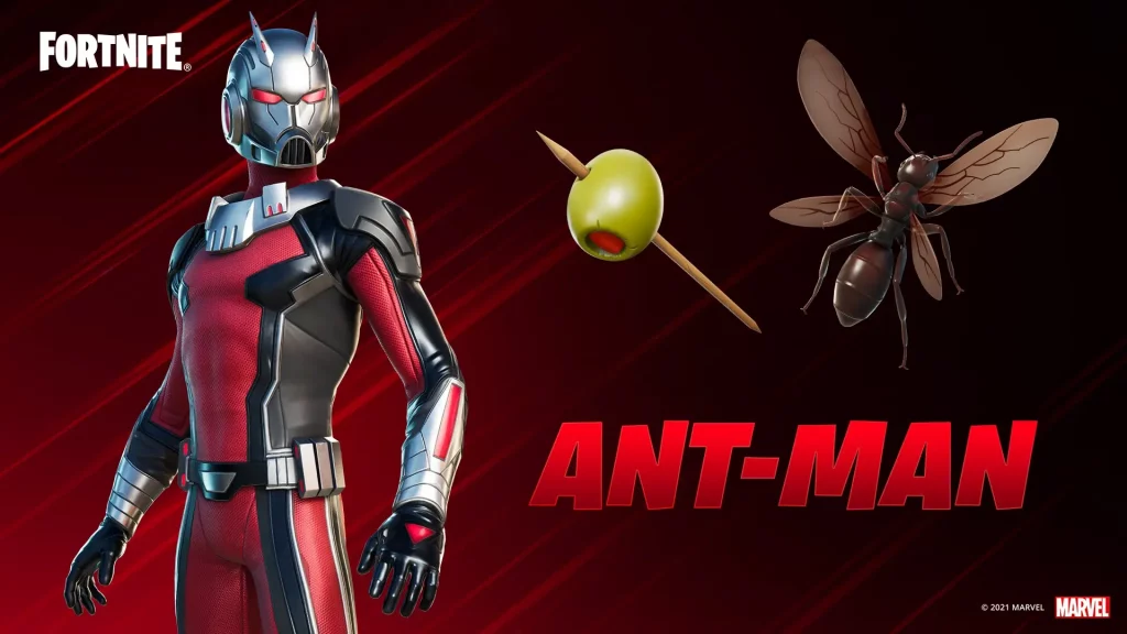 Fortnite Ant Man Skin Key Art