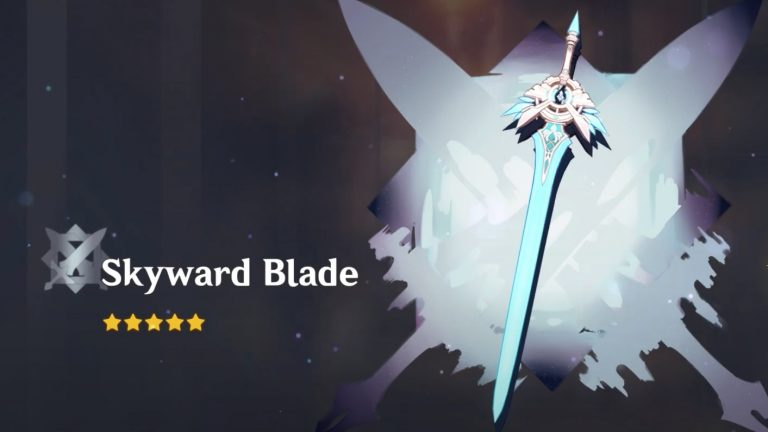 Genshin Impact ‘Skyward Blade’ Guide: Where to get, stats, effects, ascension materials, and recommended characters