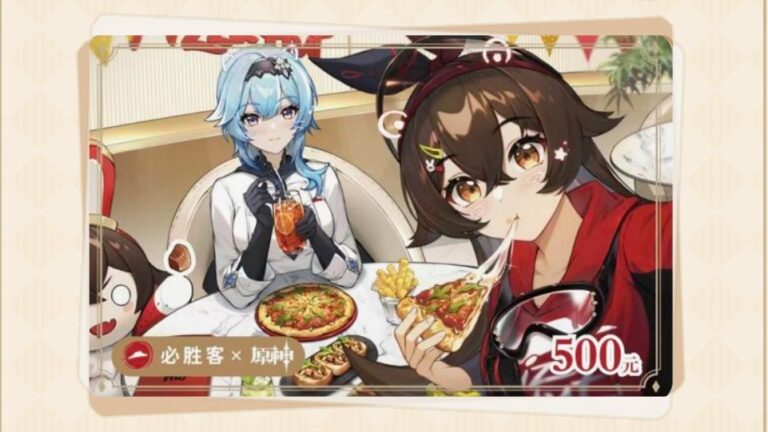 Genshin Impact x Pizza Hut collab release date and rewards announced