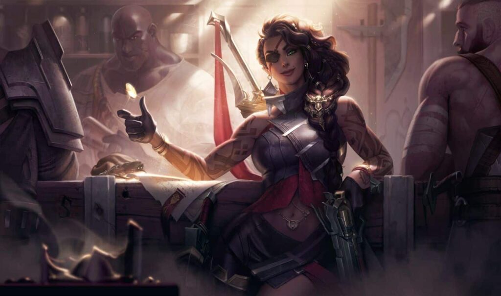 League of Legends filler image of Samira