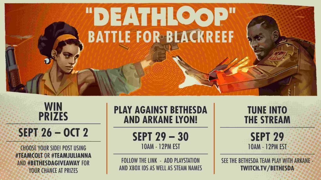 Deathloop opens battle for Blackreef event