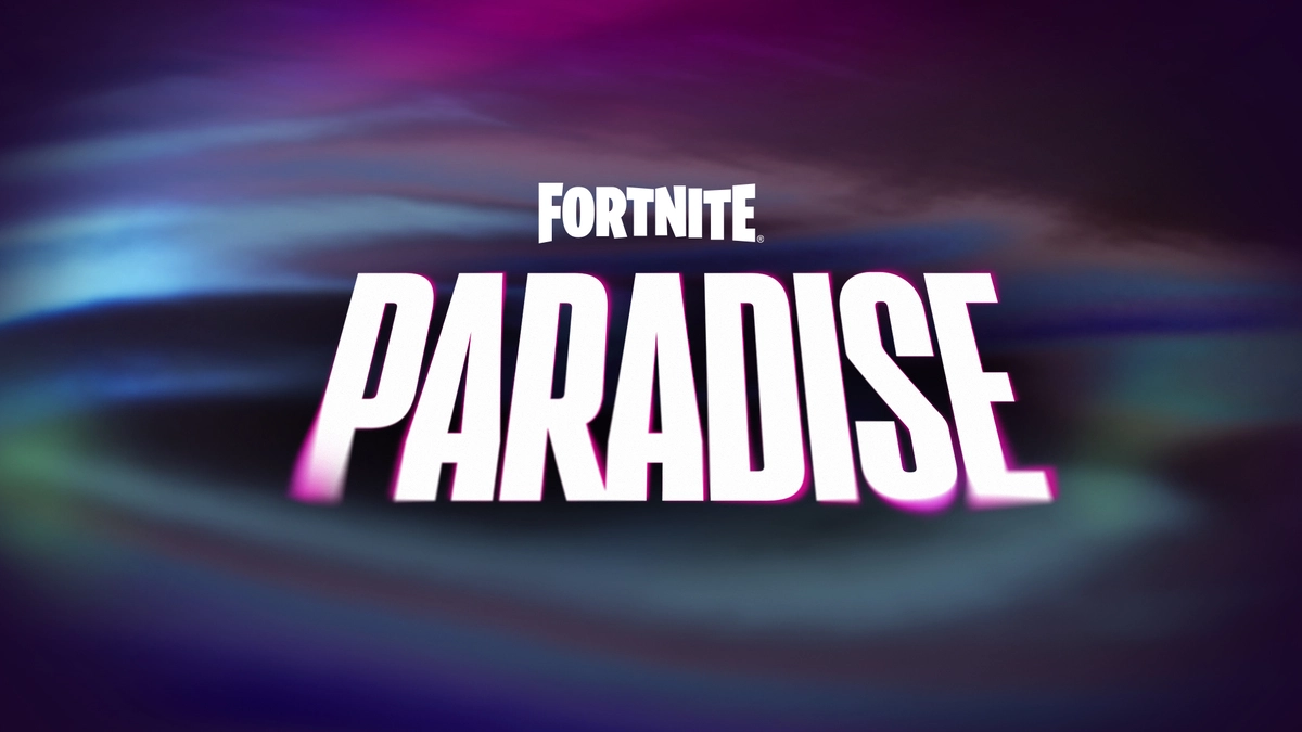 Fortnite Paradise Logo Key Art