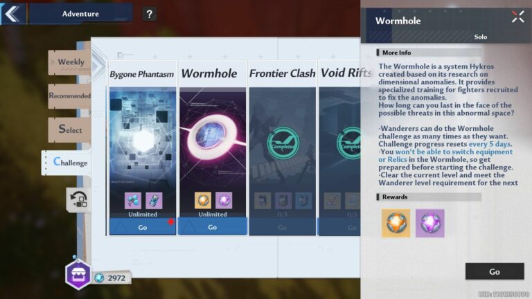Tower of Fantasy: The Wormhole, Blessing Runes and Rewards