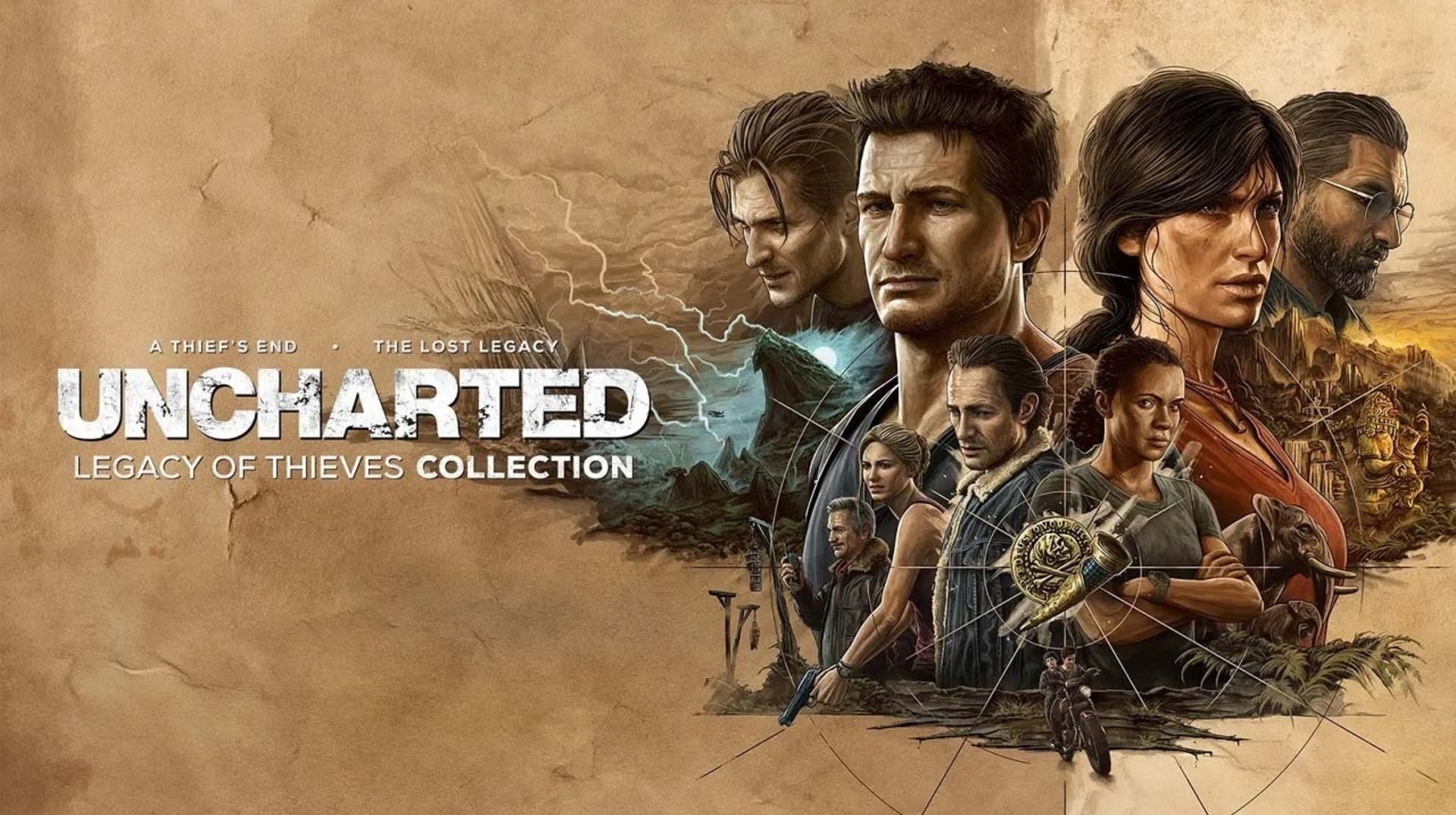 uncharted legacy of thieves collection on PC