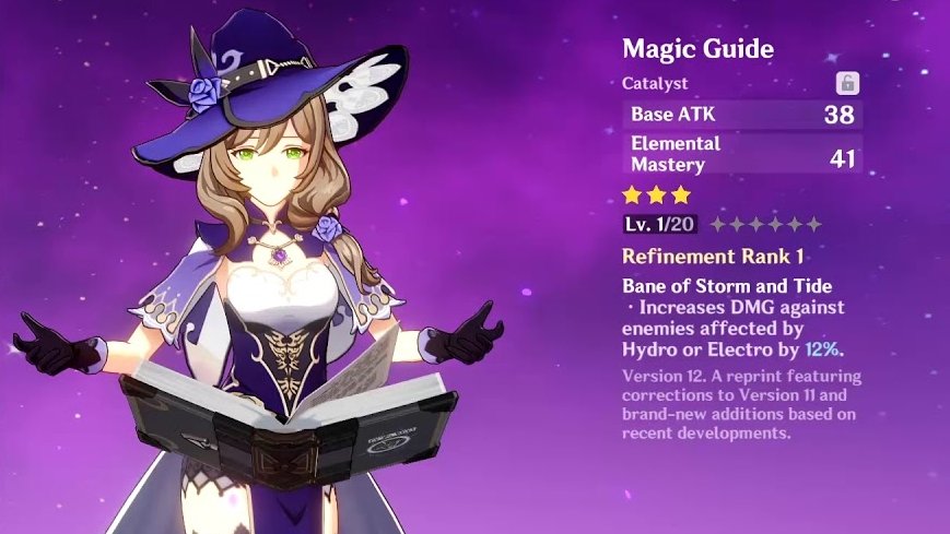 Genshin Impact - Magic Guide - Lisa