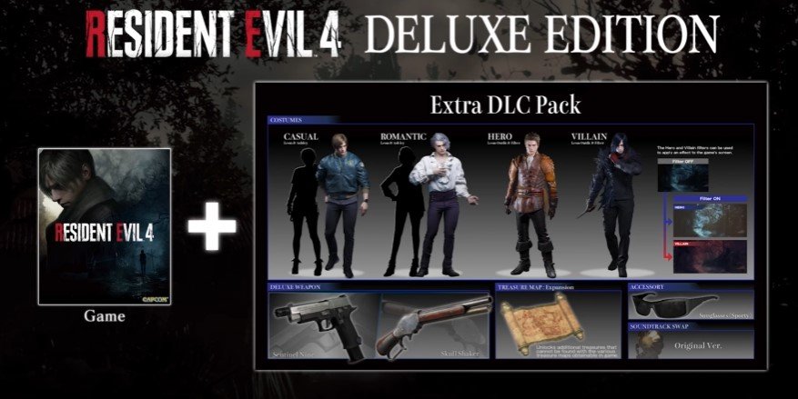 Resident Evil 4 Remake Deluxe Edition Content