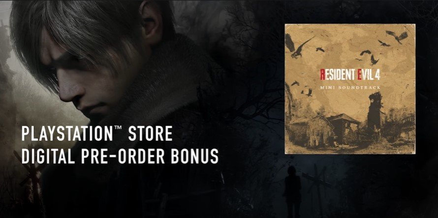 Resident Evil 4 Remake PlayStation Store Digital Pre Order Bonus